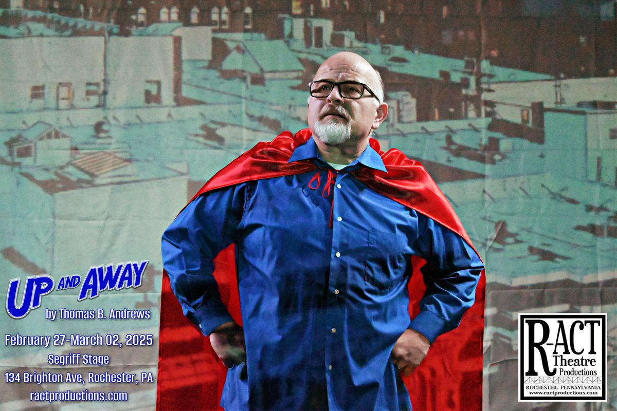 Dave Joseph as George Roth in Up and Away (Segriff Stage 2025, R-ACT)