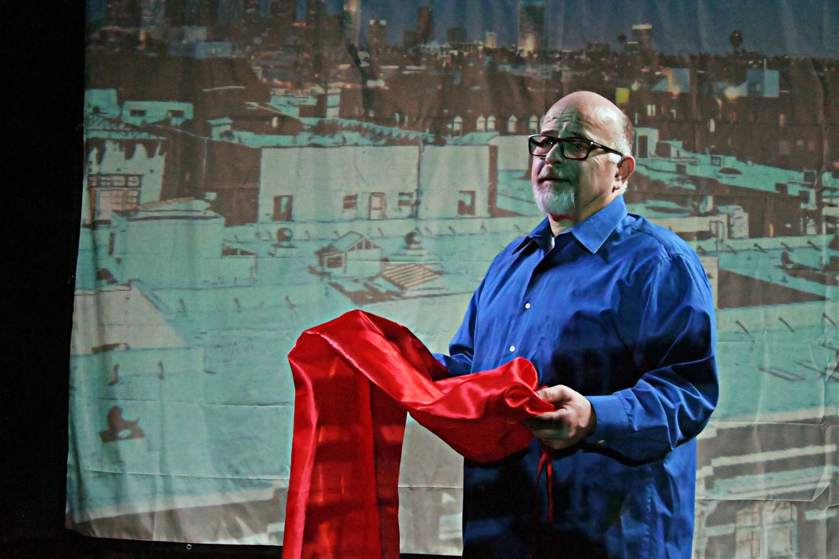 Dave Joseph as George Roth in Up and Away (Segriff Stage 2025, R-ACT)