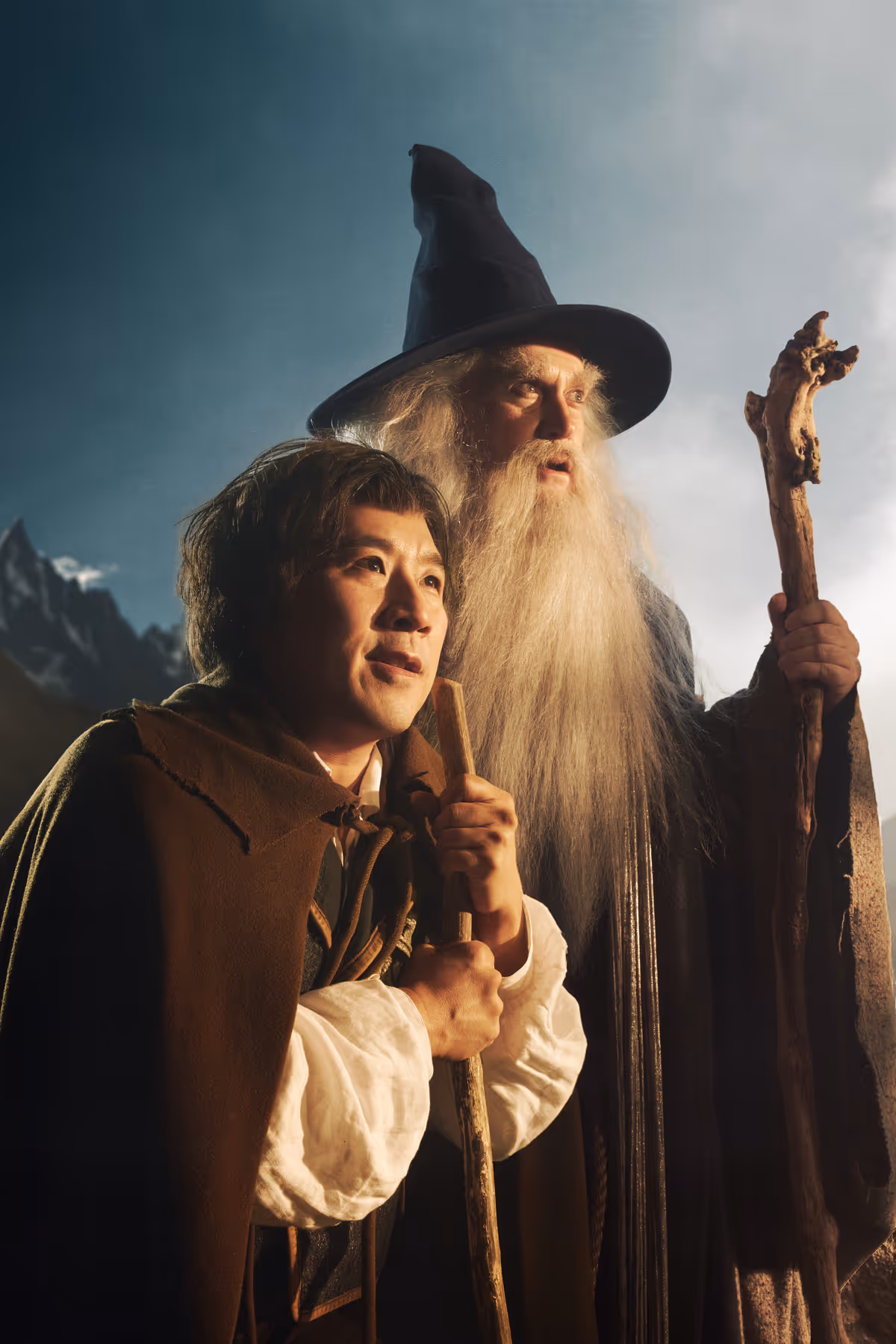 From left: Richard Lee and Tim Campbell, The Hobbit. Stratford Festival 2026. Photo: Dariane Sanche. From left: Richard Lee and Tim Campbell, The Hobbit. Stratford Festival 2026. Photo: Dariane Sanche.