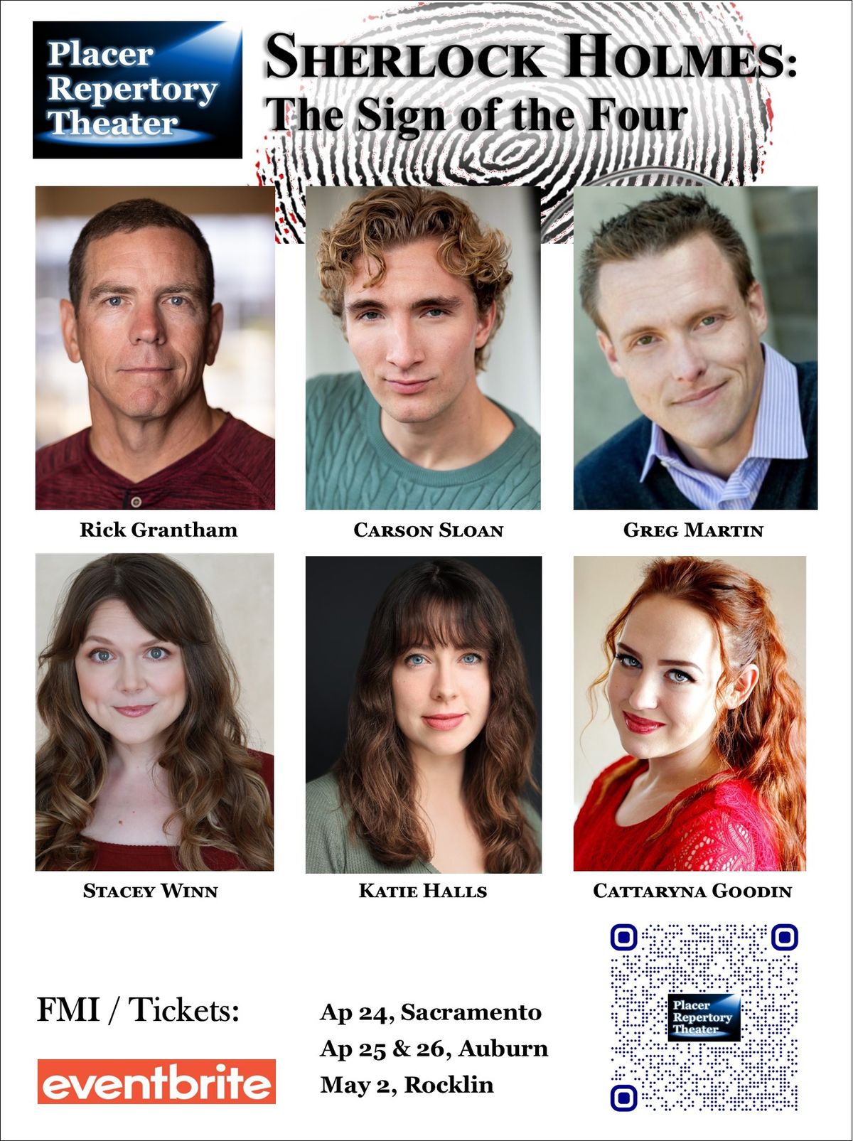 Stolen Treasure, mystery, comedy, romance, a wooden-legged man and Toby the Wonder-Dog! See this FAN-TAS-TIC CAST Ap 24 in Sacto, Ap 25-26 in Auburn & May 2 in Rocklin.  https://www.eventbrite.com/o/p