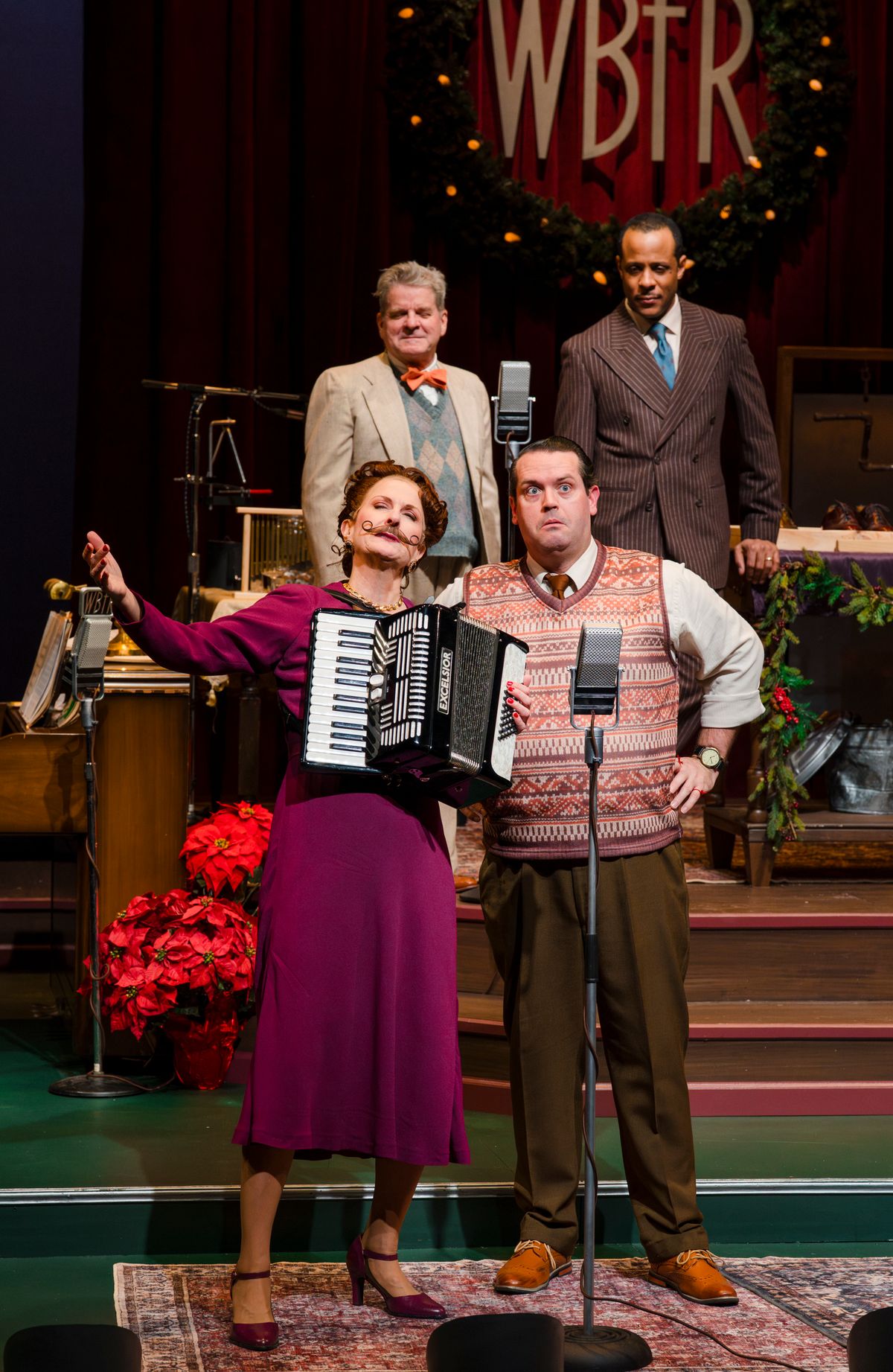 Tina Stafford, Paul Henry, Andy Paterson, and RJ Foster. Photo by Avery Brunkus.