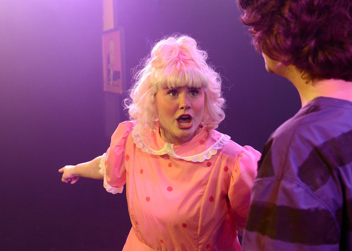 Clairey Townsend as Sally Brown with Paul Schoeller (Schroeder) Clairey Townsend as Sally Brown with Paul Schoeller (Schroeder)