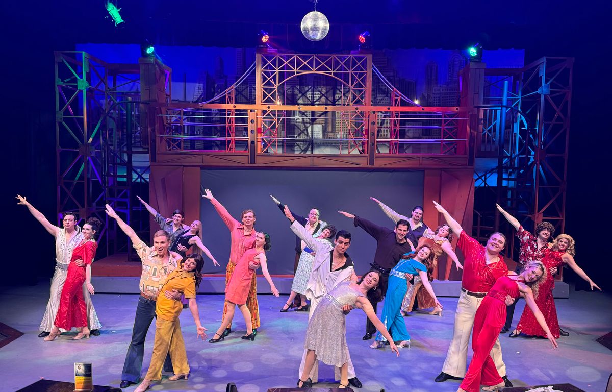 The cast of Saturday Night Fever
