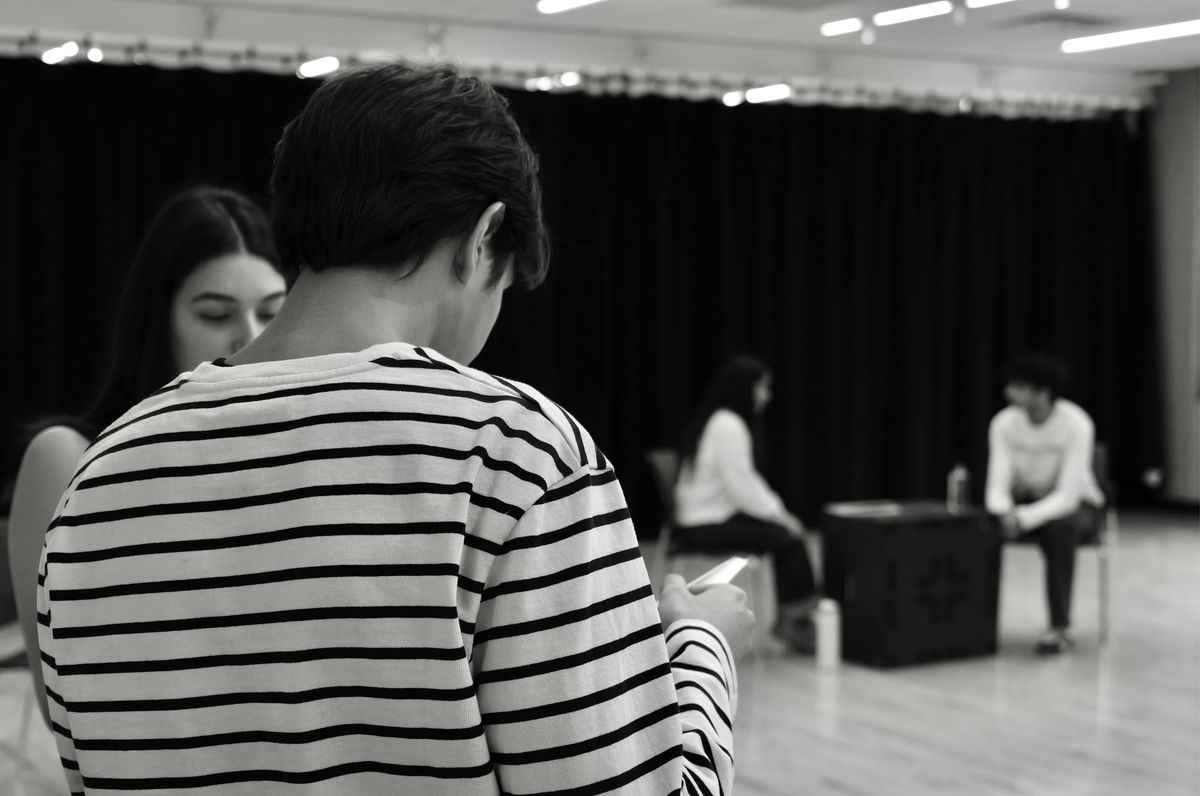 Anatomy of a Suicide rehearsal. Photo by Raegan Parker.