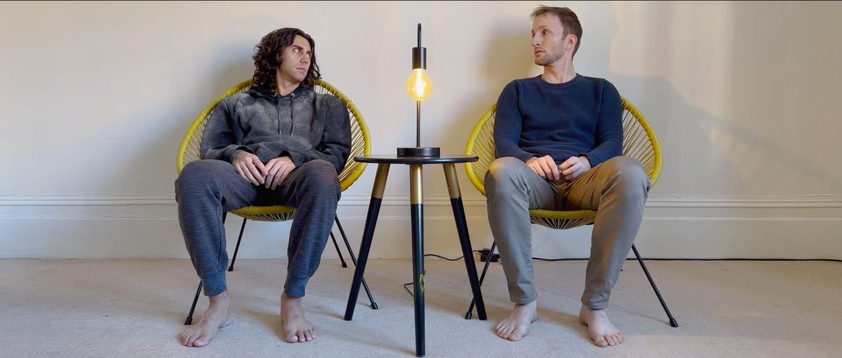 Andre Silva and Magnus Rook for original dark dramedy play The Secret Handshake NYC 2025 Andre Silva and Magnus Rook for original dark dramedy play The Secret Handshake NYC 2025