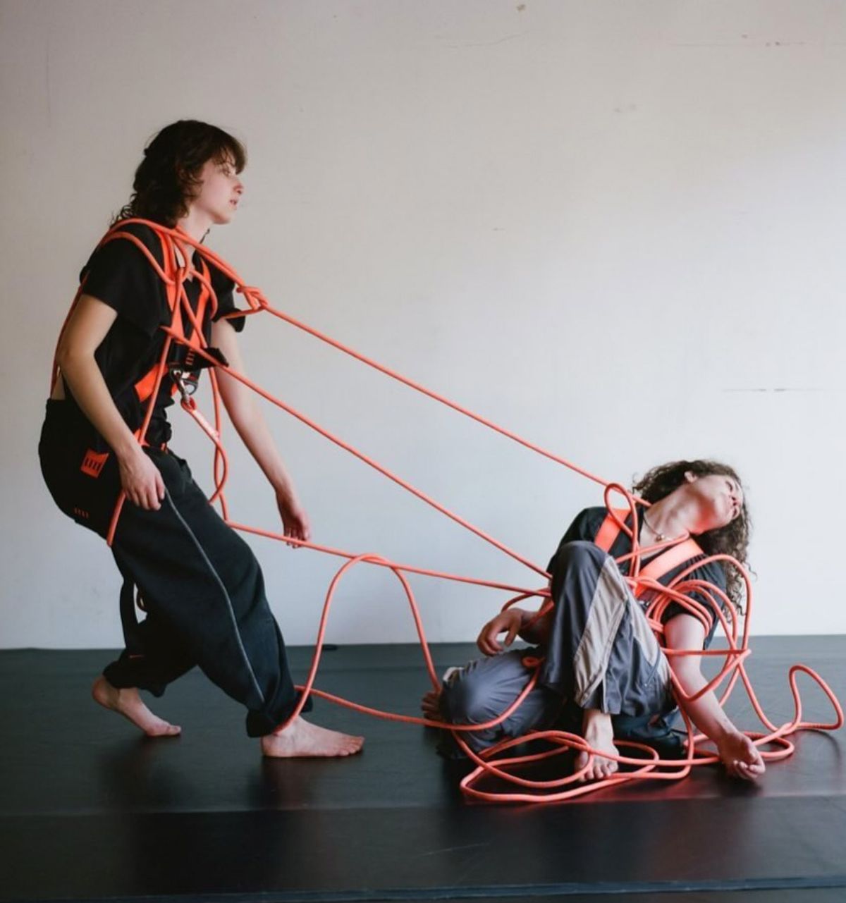 Show ''n Tell - It?s all a Game: Eliza Loran & Scout Nankin perform ?Problem Dog?    Eliza and Scout?s work will be presented on May 10th, 11th, 24th, and 25th    Photo credit: @joenankin  