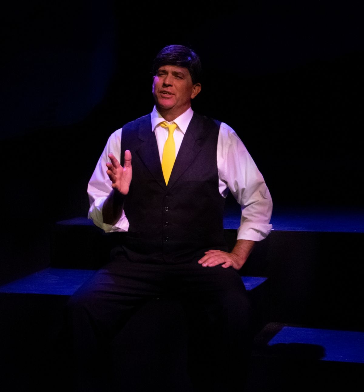 Dave Springer as Man 2 (Photo by Diane Broda)