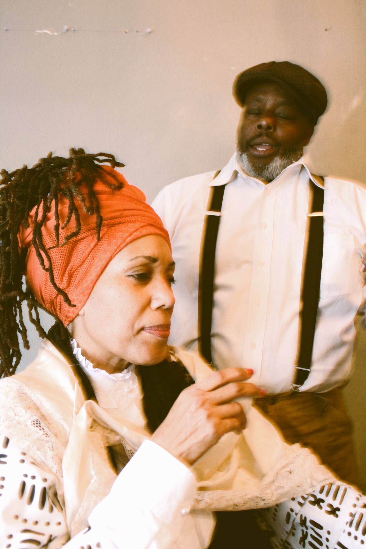 Renee Miche''al Jones (Aunt Ester) and Douglas Carter (Solly) Photo Credit: Anyika Mcmillan-Herod