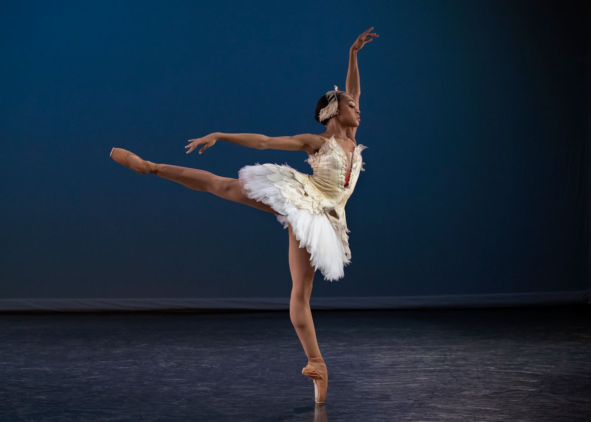 American Ballet Theatre (ABT) Studio Company, Swan Lake Odette Variation featuring Aleisha Walker - photo by Erin Baiano 