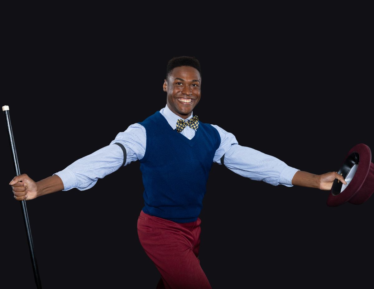 Tyler Johnson-Campion as Eddie. Funny Girl. MSMT 2024. Photo by Jared Morneau Photography. Tyler Johnson-Campion as Eddie. Funny Girl. MSMT 2024. Photo by Jared Morneau Photography.