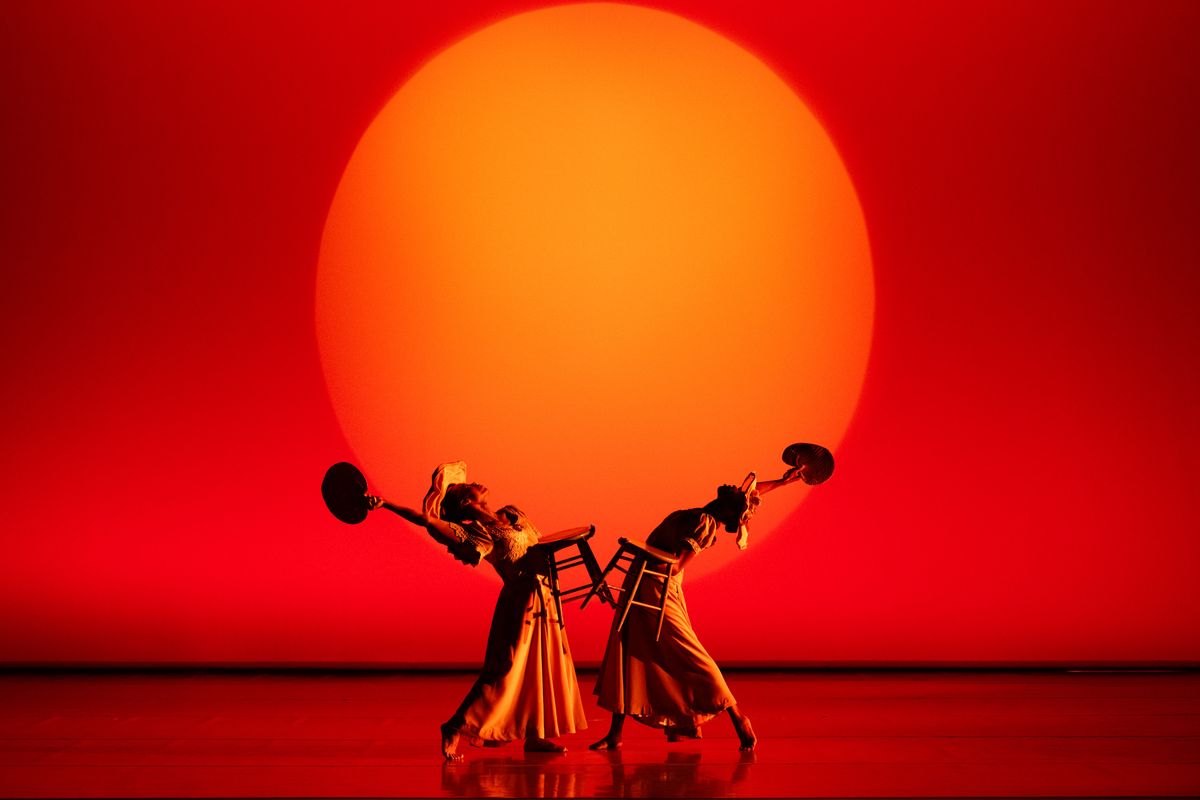 Ailey II in Alvin Ailey's Revelations. Photo by Nir Arieli. Ailey II in Alvin Ailey's Revelations. Photo by Nir Arieli.
