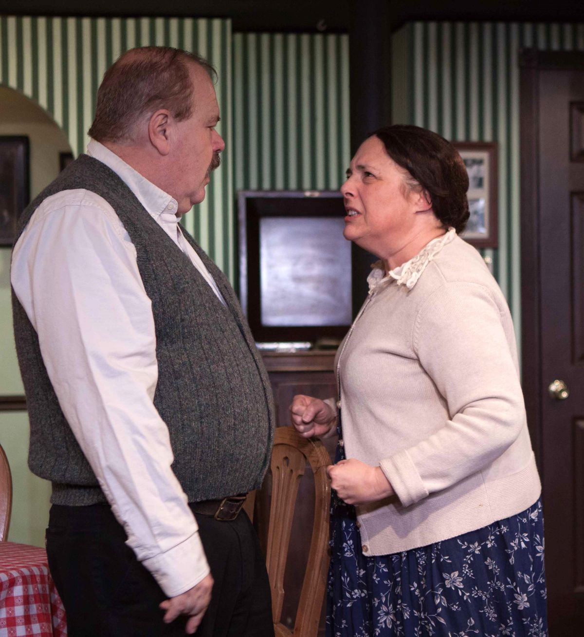 Angelo and Carmella Baccolini - a perfect couple. Played by Randy Bucknoff and Elayne Gordon Angelo and Carmella Baccolini - a perfect couple. Played by Randy Bucknoff and Elayne Gordon