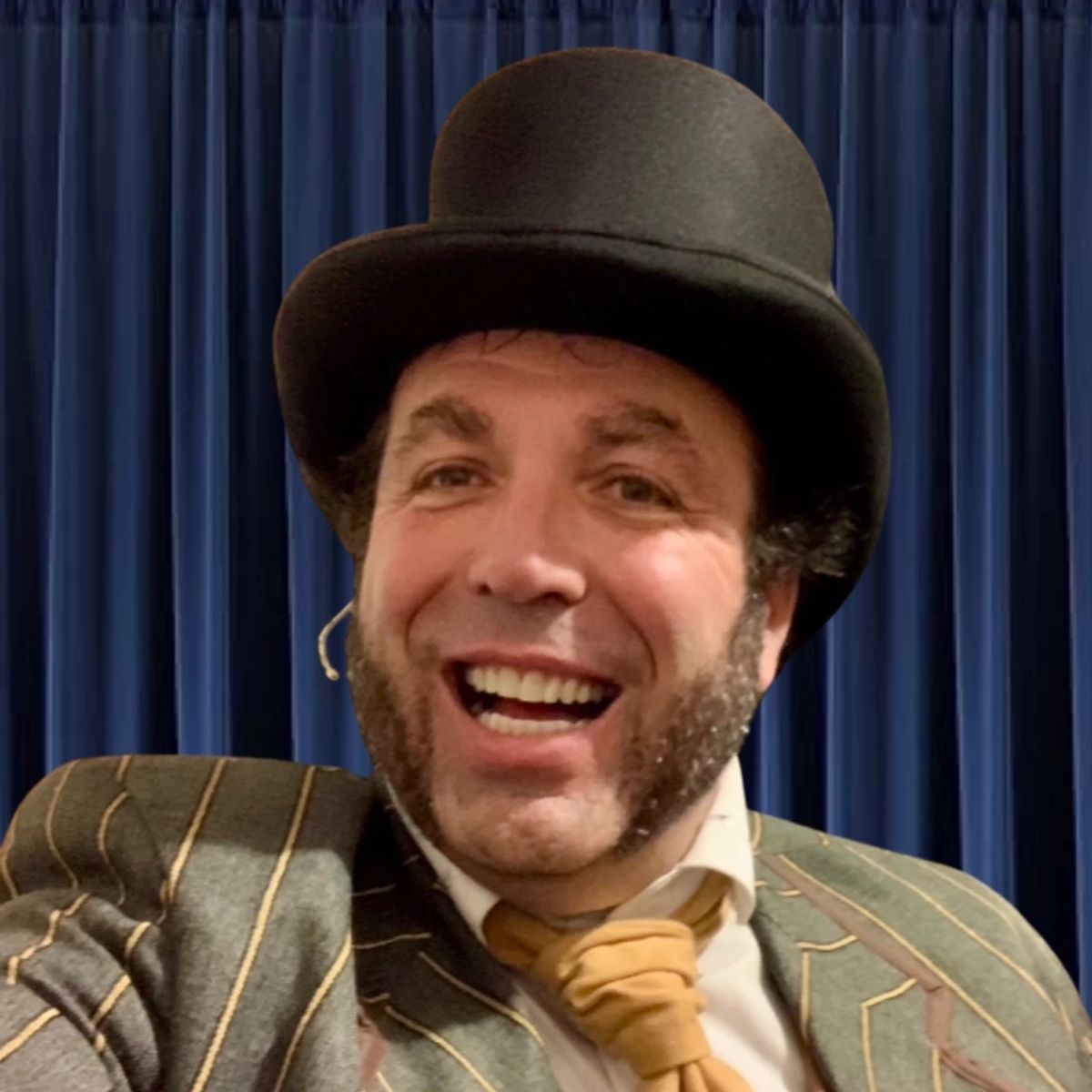 Bob Gatchel as The Chairman William Cartwright in THE MYSTERY OF EDWIN DROOD at the Everett Theatre in Middletown, Delaware