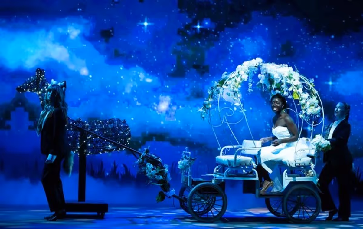 La''Nya Solomon as Cinderella with Kaitlyn Nast as the Fox La''Nya Solomon as Cinderella with Kaitlyn Nast as the Fox