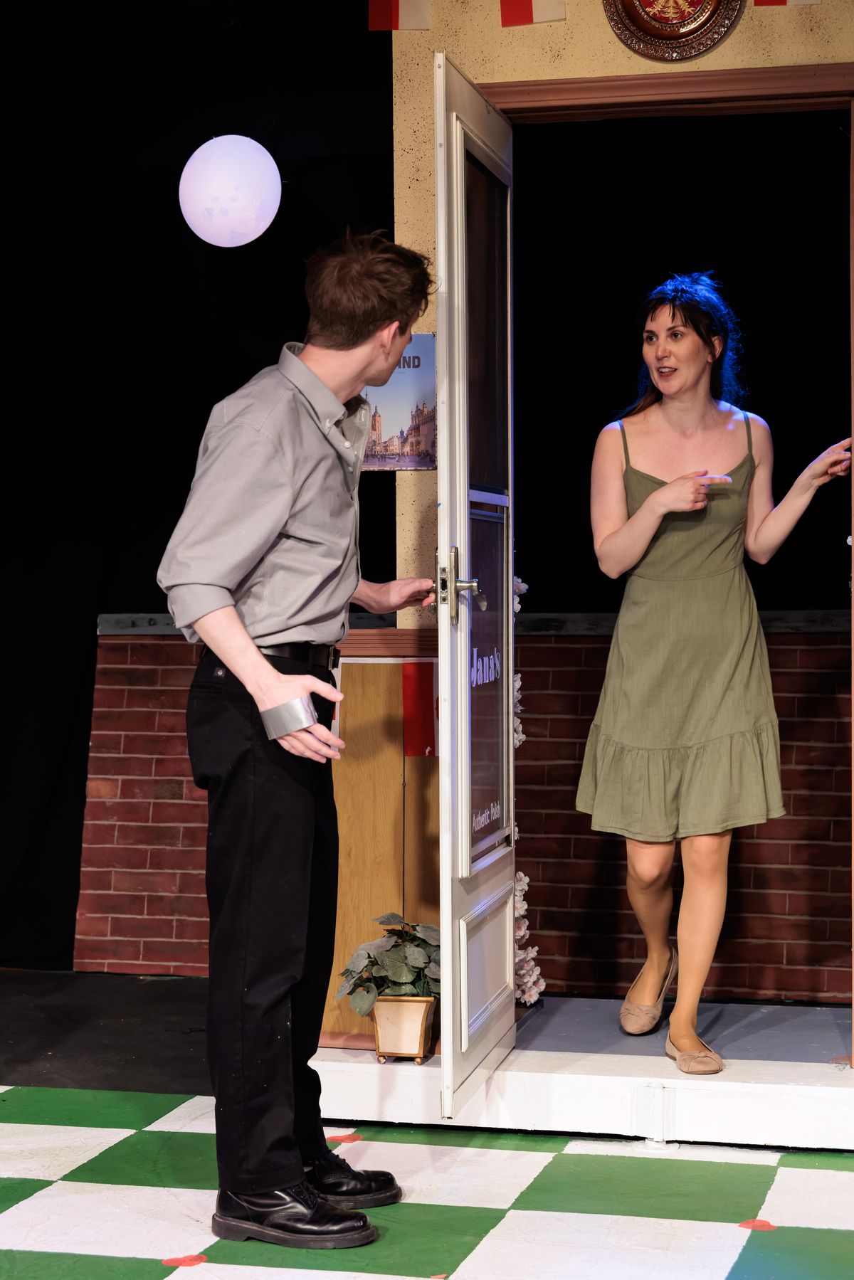Michael Alan Herman and Josie Eli Herman in The Last Wide Open by Audrey Cefaly, directed by Diane Hill at Theatre NOVA. Photograph by Sean Carter Photography. Michael Alan Herman and Josie Eli Herman in The Last Wide Open by Audrey Cefaly, directed by Diane Hill at Theatre NOVA. Photograph by Sean Carter Photography.