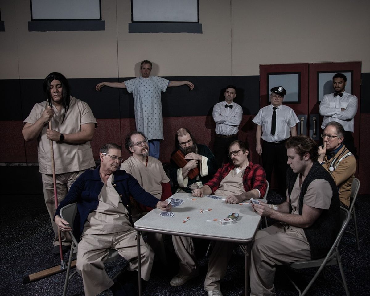 Standing (L-R): Freddy Perez, P.J. Campacci, Raymond Strife, Barry Leonard and Corey Jordan McKinnon. Sitting (L-R): Tom Chiola, Andrew Condouris, Chris Boerner, James Zimmerman, Cole Kaelin and Chris