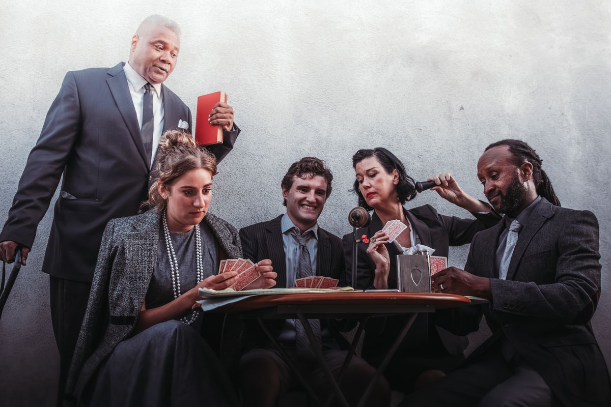 Darryl Maximilian Robinson, Danielle Fraser, Rory McLavery, Alicia Sterling Beach and Roderick Walker navigate the delicate balance of covering corrupt Chicago politics and their never-ending poker ga Darryl Maximilian Robinson, Danielle Fraser, Rory McLavery, Alicia Sterling Beach and Roderick Walker navigate the delicate balance of covering corrupt Chicago politics and their never-ending poker ga