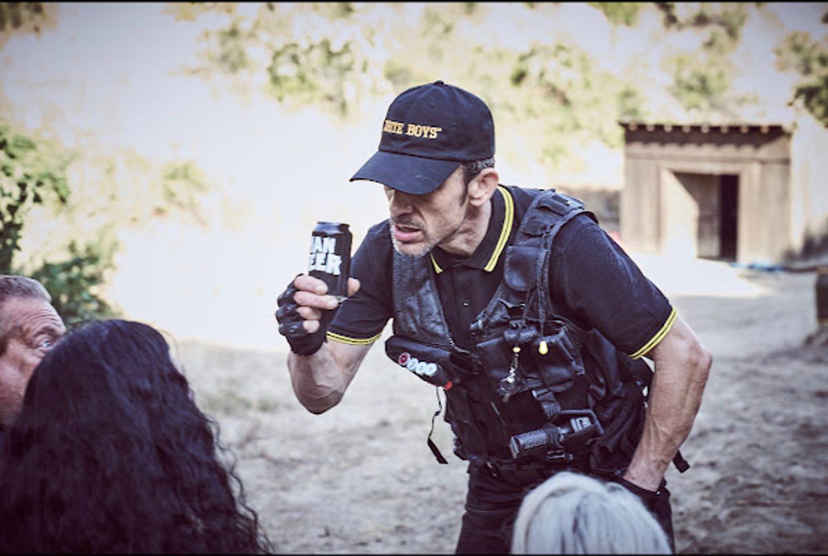 A Skilled Hand With The Camera: Versatile and talented fellow actor Danny Belrose provided videography, editing and still photography for Darryl Maximilian Robinson as Prospero at The Lucas.