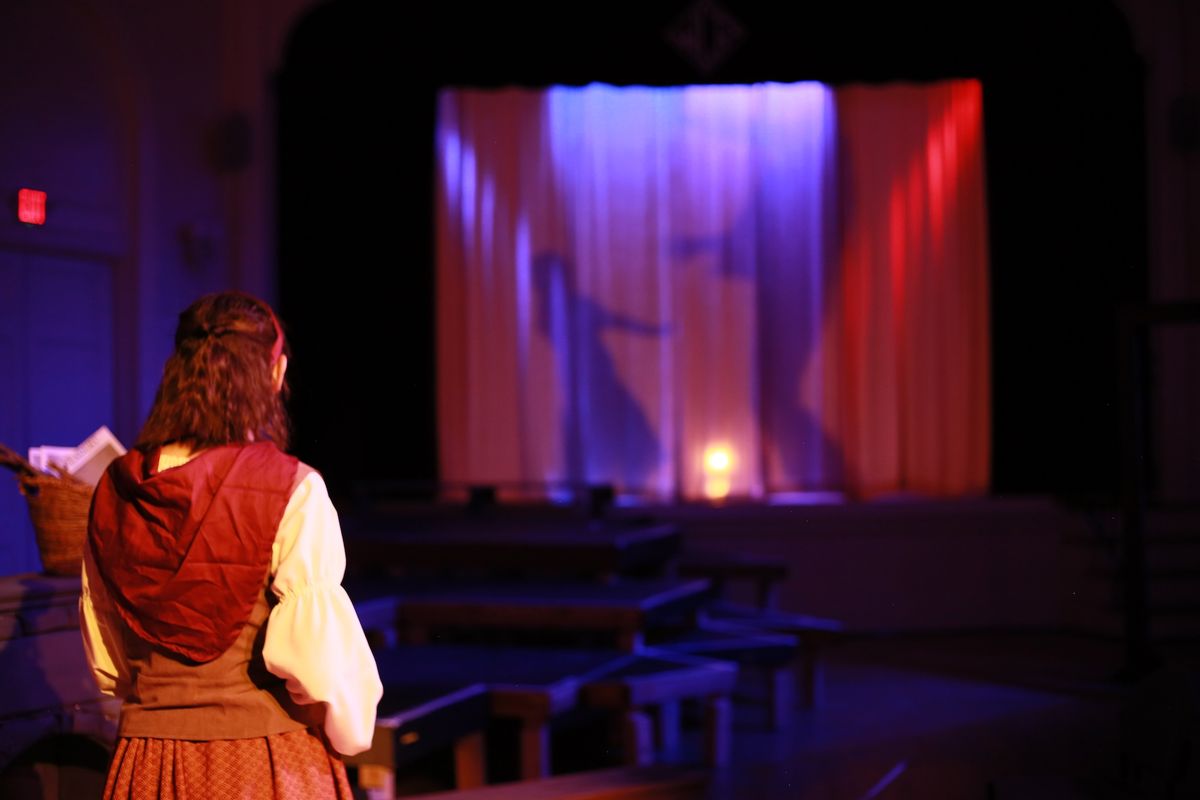 (PHOTO CREDIT: ANDREW POCHAN) Andrea Keck as Nancy Donough in Banshee by Adam Richter, playing May 1-10 at the WCR Center for the Arts in Reading, Pa. 