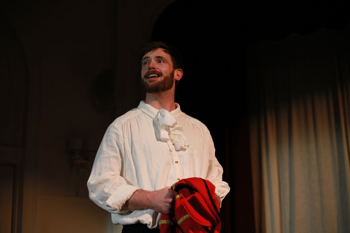(PHOTO CREDIT: ANDREW POCHAN) Patrick O'Neill as Finn O'Brien in Banshee by Adam Richter, playing May 1-10 at the WCR Center for the Arts in Reading, Pa. 