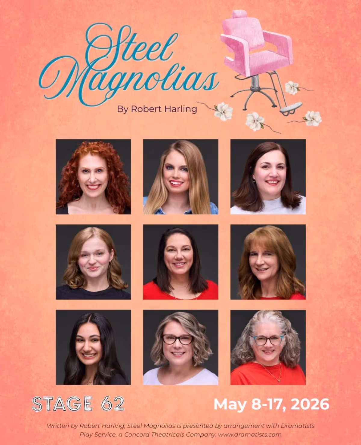 Steel Magnolias Cast Announcement Photos! (Main & Understudies) Steel Magnolias Cast Announcement Photos! (Main & Understudies)