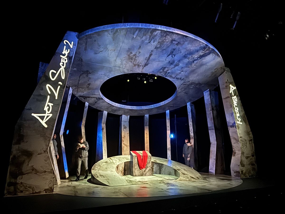 Shakespeare's R&J at City Theatre Company  Directed by J. Cody Spellman  Scenic Design by Sebastian Zavalza