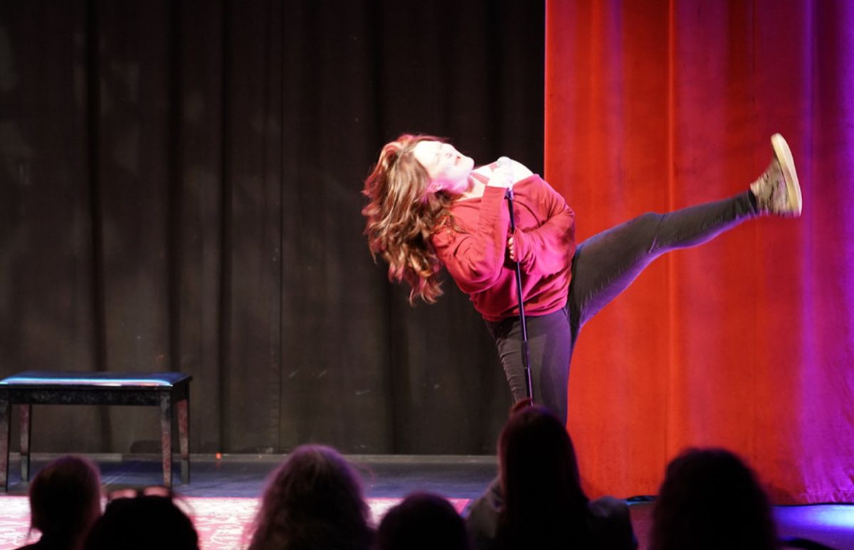 Holly Shaw in Roar! photo by Patrick Rutherford