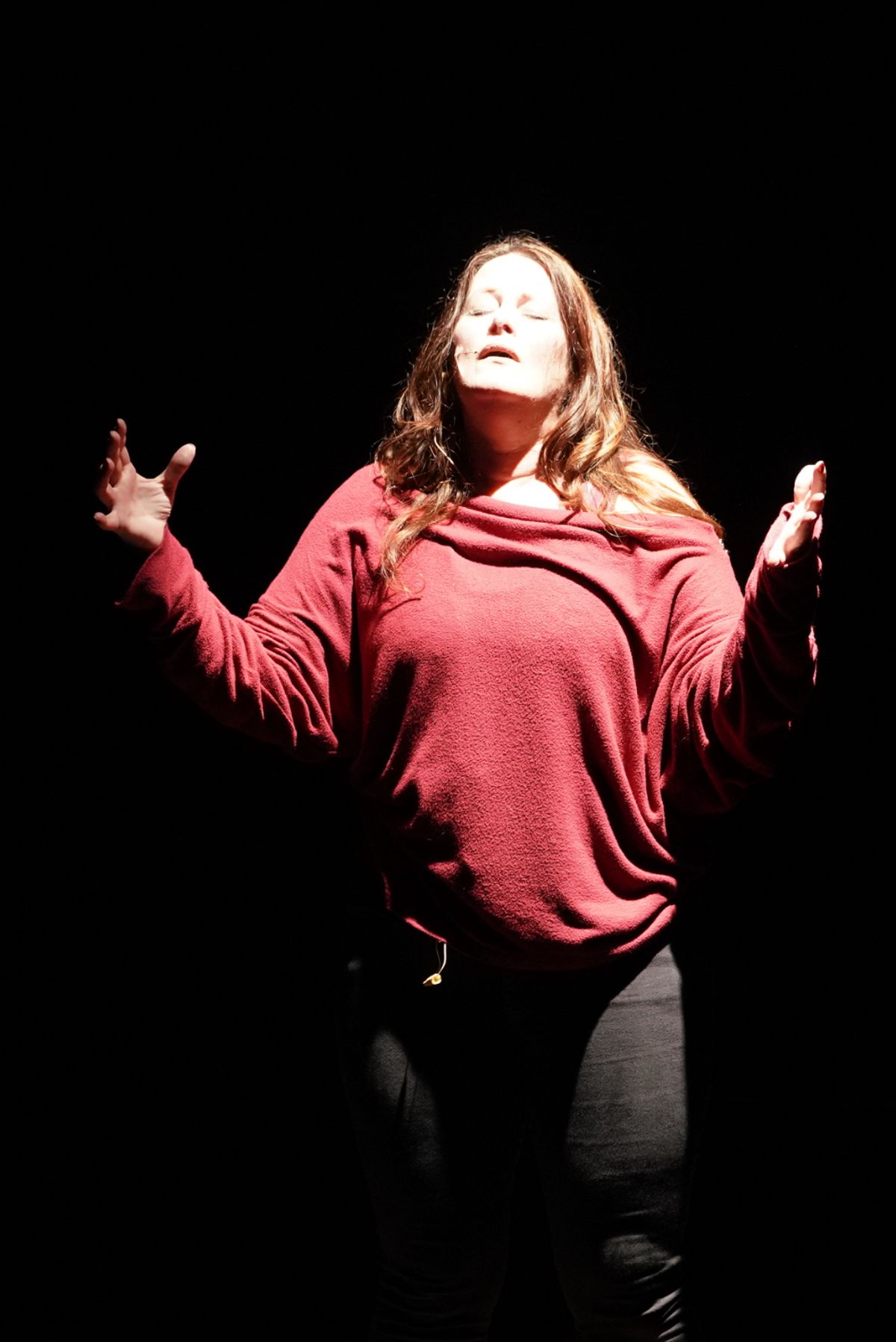 Holly Shaw in Roar! photo by Patrick Rutherford