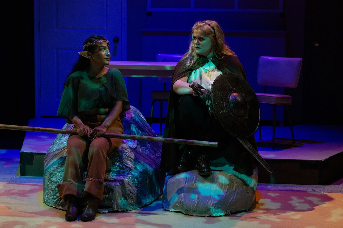 Kashfara Saba (Kalliope) and Caitlin Davies (Agnes) Kashfara Saba (Kalliope) and Caitlin Davies (Agnes)