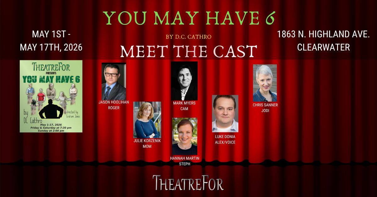 Experience the Florida premier of DC Cathro's dark comedy You May Have 6. 