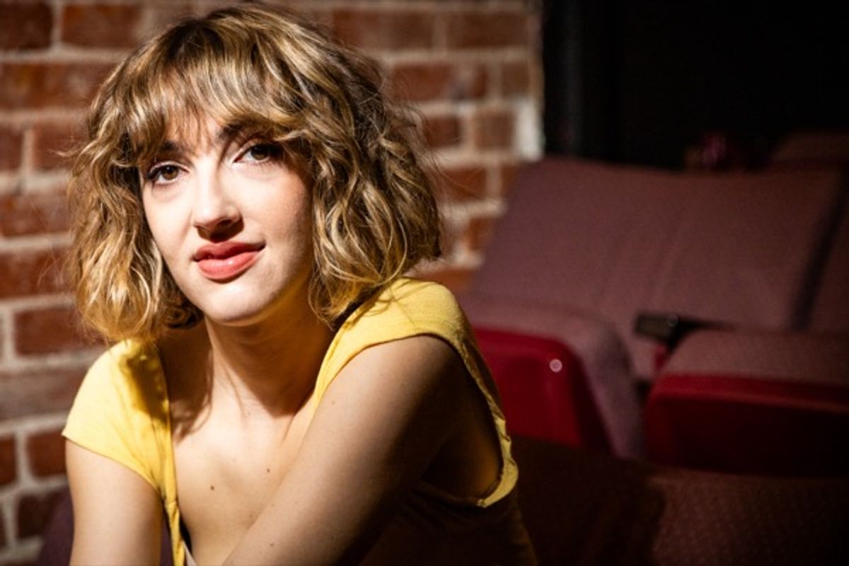 Kelsy Tuma as Jessica Goldman in This Is Our Youth, from Dig Deep Theatre and Theatre Extempore at The Olive Branch in Valencia, CA from May 8th through the 17th.