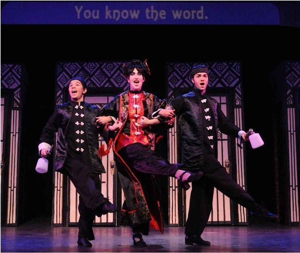 Point Park University presents Thoroughly Modern Millie from Friday, Oct. 29 through Sunday, Nov. 7, 2010.