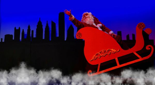 Happy All the Time - Katelyn Curtin, Katherine Alvarado, Erika Cowhey, Tom Hussey as Santa, Megan McLaughlin, and Kelli Rohrer 11