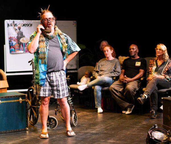 Matt Hollerbach as Tom Leary in Spit in Your Face by Paul Heller and Alberto Lomnitz  Credit: Christine Bedenis, Detroit Repertory Theatre 2