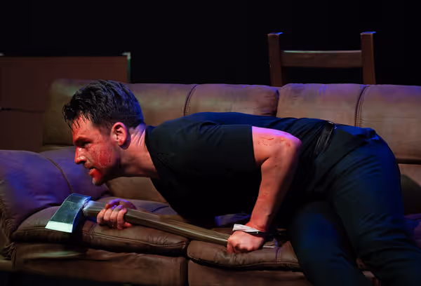 Cody Dupree in the horror/thriller Blood Moon. Photo by Travis Land 6