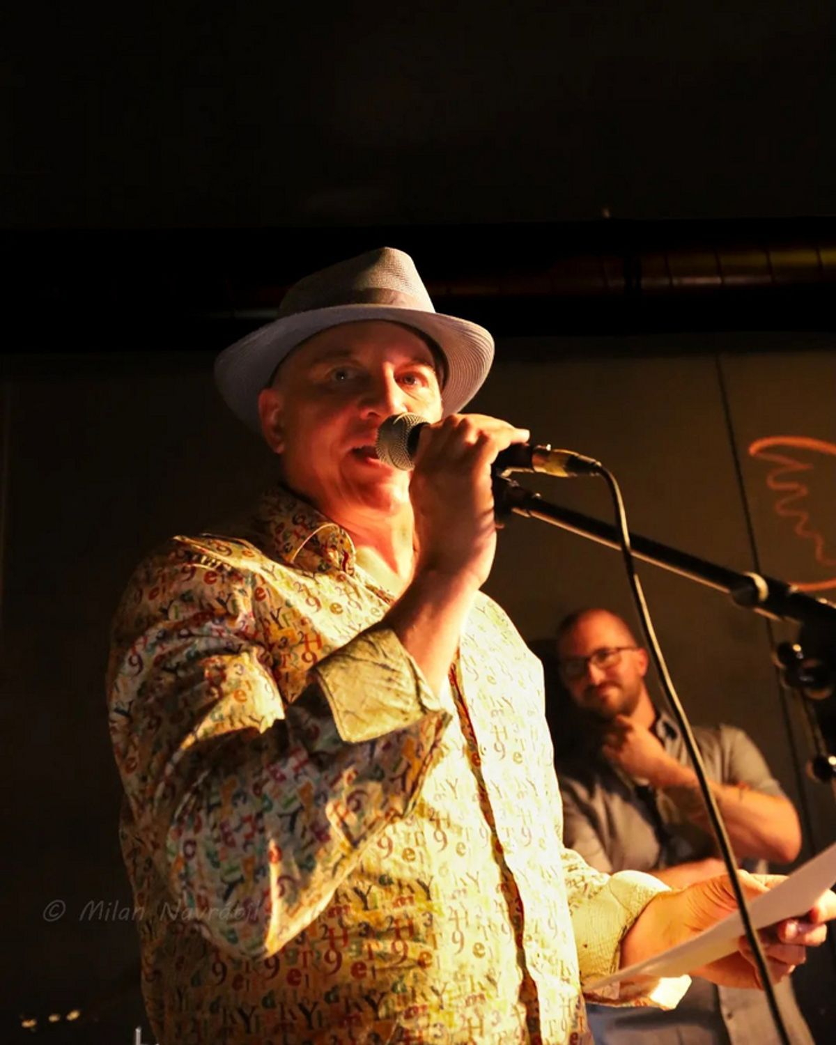 Poet Robert C. Ford @ Jazz Club ZWE (Vienna, Austria) on Jun 22, 2023 Photo