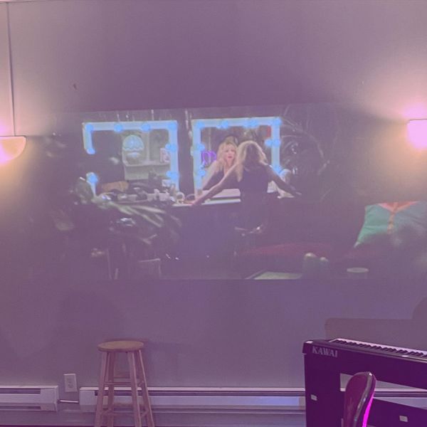 Photo from the first reading of Rabbit. Rabbit. Rabbit. at the Brick Aux.  1