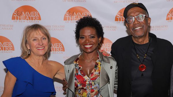 George Faison Tony Winning Choreographer with Tony winner and recent Tony nominee LaChanze and Artistic Director Melody Meitrott Libonati at the recent Summer Theatare Gala (Photo by Mckenna Christine Poe) 2