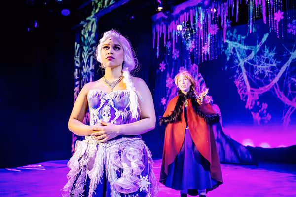 Vanessa Dominguez as Elsa in The Encore''''s production of Disney''''s FROZEN. 11