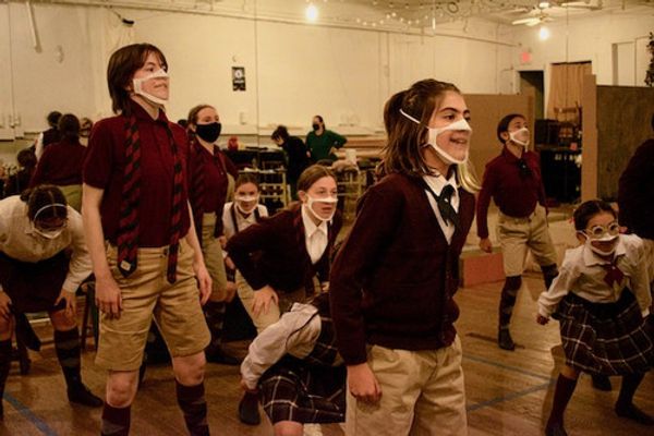 Rehearsal Photo courtesy of Broadway Training Center of Westchester. 
 1