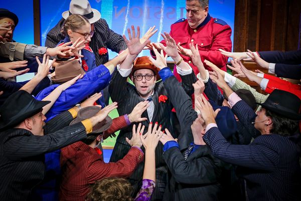 Cast of Guys and Dolls, presented by The MAC Players Photo Credit: Fawn Nocera Photography 10