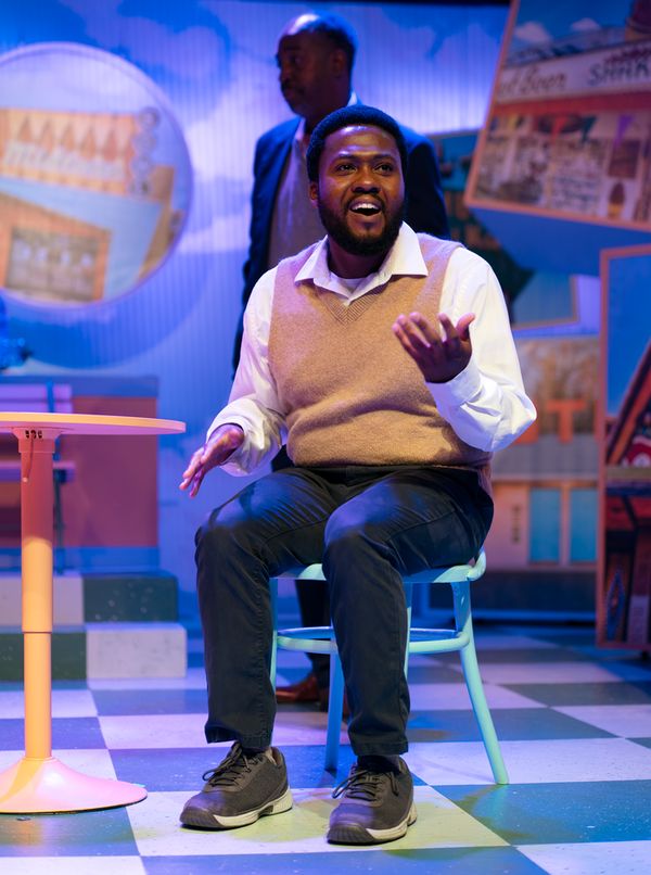 Pat O''Lear as Sam and others, John Alexander Hatcher as Kenneth, and Gabriel Dodson as the musician. 5