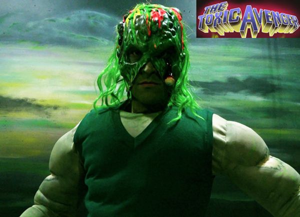 Promo photo of The Toxic Avenger with Logo 3