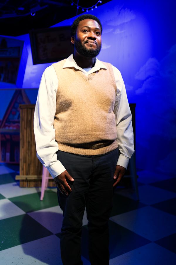 Pat O''Lear as Sam and others, John Alexander Hatcher as Kenneth, and Gabriel Dodson as the musician. 8