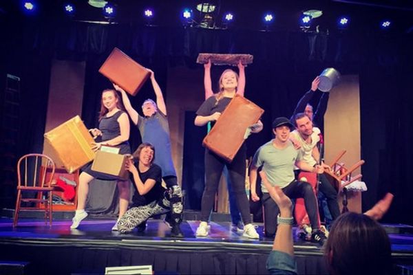 The two brothers - Mickey [L](Tyler Hendrix) and Edward [R] (Richie Stone] 2