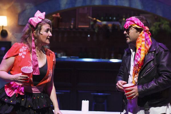 The Last Wide Open is brought to life by Rebecca Shor and Ethan Butler as a young waitress and Italian immigrant who are the unlikely couple at the center of this unconventional romantic musical comedy by Audrey Cefaly. Photo by Gillian Mariner Gordon. 5
