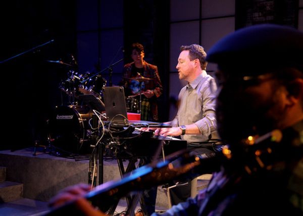 Jacklyn Uweh and Laura Leo Kelly in “Striking 12,” witten by Brendan Milburn, Valerie Vigoda, and Rachel Sheinkin. Directed by Kari Hayter, with music direction by Lex Leigh, this nontraditional holiday musical will be playing thru December 19, 2021 at the Bette Aitken theater arts Center in Anaheim, CA. 11