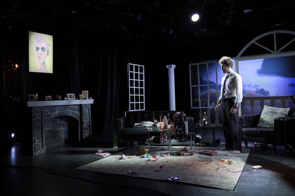 Left: Sam Frye and Jean Gordon in If I Cleaned Everything Right: Joanna Romero Cherbowksi, Christopher Cuevas and Billy Oxendine in Torito 2