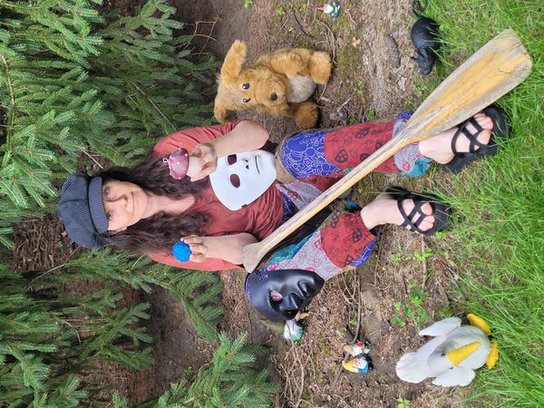 Julie Lyn Barber in Turbulent Architect at the 2025 Guelph Fringe Festival, August 7-10 1