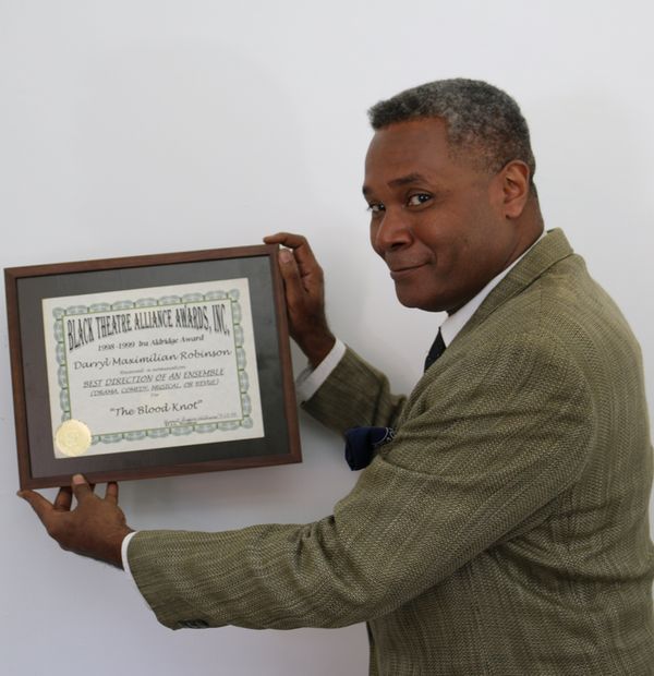 Award-winning Role: Darryl Maximilian Robinson won a 1997 Joseph Jefferson Citation Award for Outstanding Actor In A Play for playing Sam Semela in Fugard: Master Harold And The Boys. 332